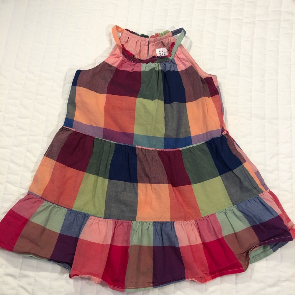 BabyGap Plaid Tank dress